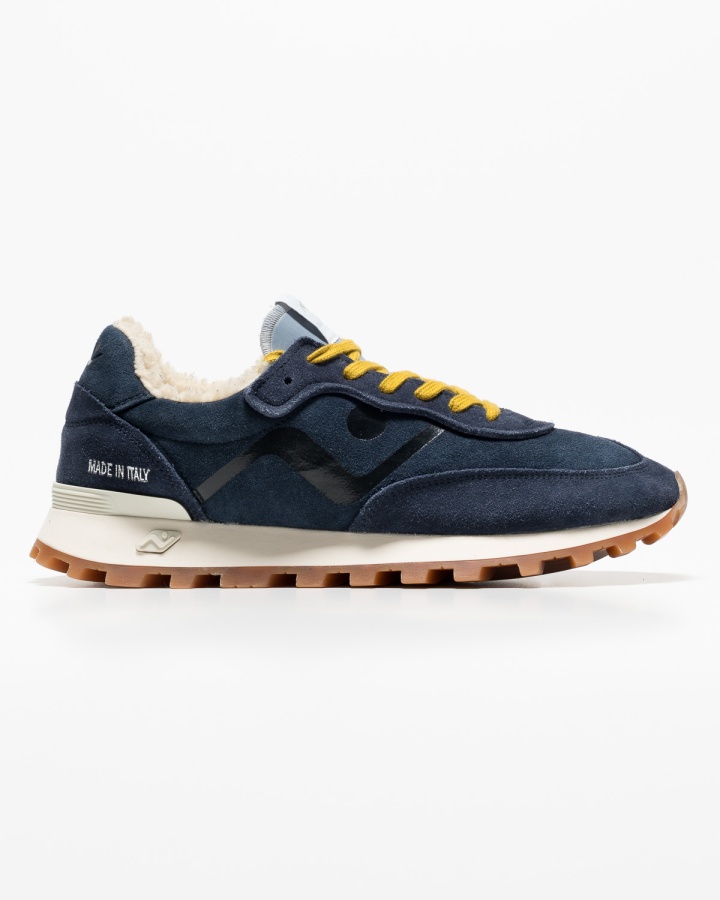VELOCE Water Washed Shearling 503 - Indigo/Navy