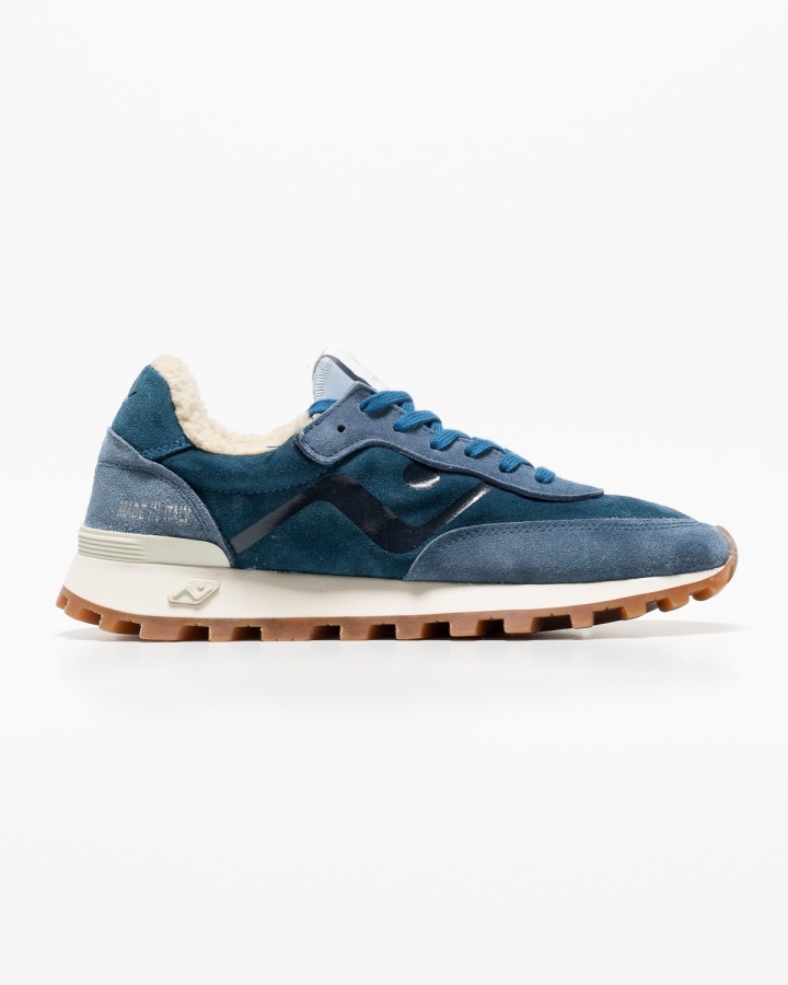 VELOCE Water Washed Shearling 506 - Egyptian Blue/Denim