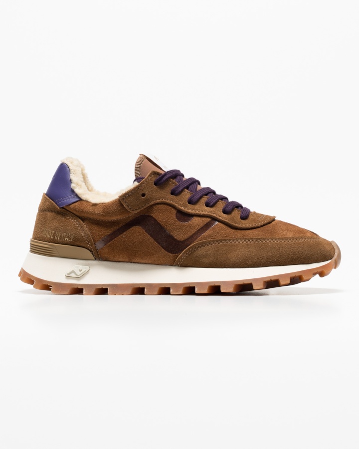VELOCE Deluxe Shearling 118 - Caramel/Deep Purple